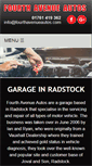 Mobile Screenshot of garageservicesradstock.co.uk